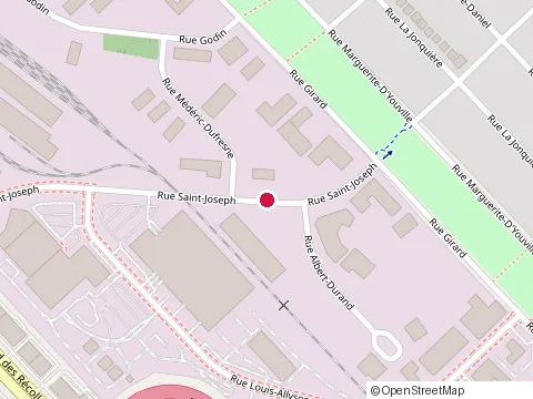Location of Brique et Pierre Trois-Rivières Inc at 3800 Rue Saint-Joseph, Trois-Rivières