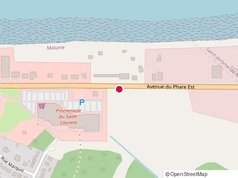Location of Brochetterie Chez Greco at 597 avenue du Phare E, Matane