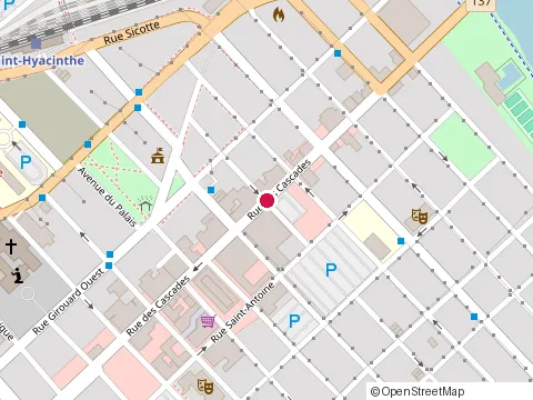 Location of Brulerie Mondor at 1395 Rue des Cascades, Saint-Hyacinthe