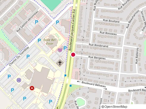 Location of Bucca Santé Dentaire at 1575 boulevard Jacques-Cartier E, Longueuil