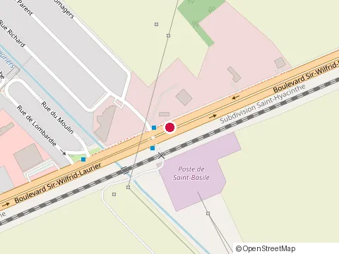 Location of Buffet Malibu at 267 boulevard Sir-Wilfrid-Laurier, Saint-Basile-le-Grand