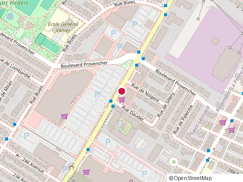 Location of Buffet Marhaba at 4460 Rue Jean-Talon E, Saint-Léonard