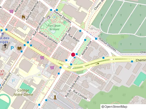 Location of Buffet Raga at 3533 Queen-Mary Ch, Montréal