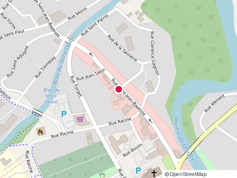 Location of Buvette Gentille at 73 Rue St Jean Baptiste, Baie-Saint-Paul
