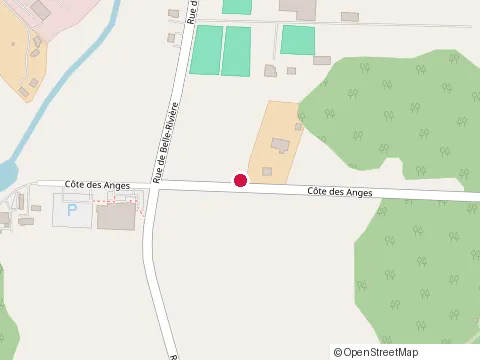 Location of Cabane A Sucre Bertrand at 9500 Côte des Anges, Mirabel