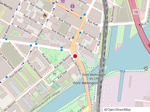 Location of Cabinet d'Avocat Novalex at 1195 Rue Wellington, Montréal