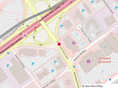 Location of Cafe Irina at 755 boulevard Saint-Jean, Pointe-Claire