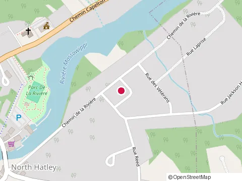 Location of Cafe Massawippi at 3050 chemin Capelton, North Hatley
