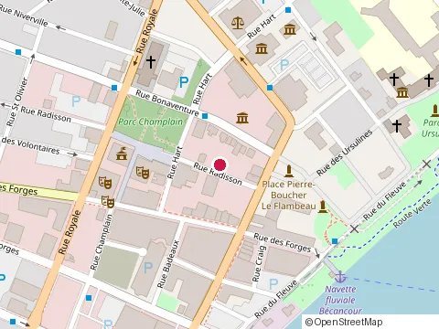 Location of Cafe Morgane at 118 Rue Radisson, Trois-Rivières