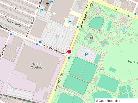 Location of Café Oui Mais Non at 72 Rue Jarry E, Montréal