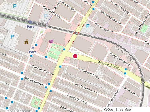 Location of Cafeteria Julio at 6924 avenue du Parc, Montréal