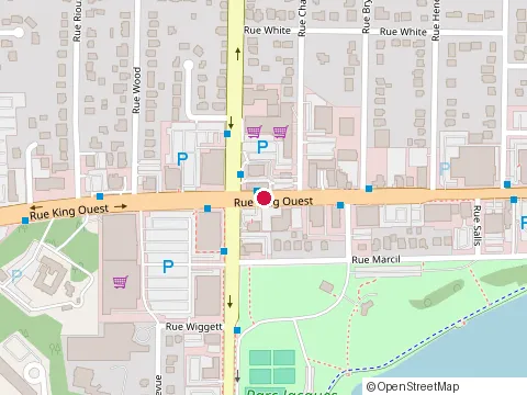 Location of Caffuccino at 1700 Rue King Ouest, Sherbrooke
