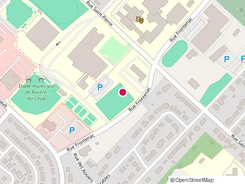 Location of Cageterias Monchateau Ltee at 80 Rue Frontenac, Rivière-du-Loup