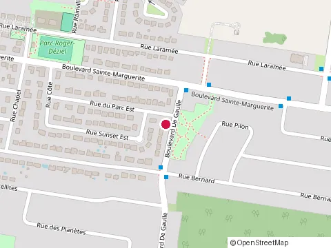 Location of Calacs Châteauguay, Châteauguay
