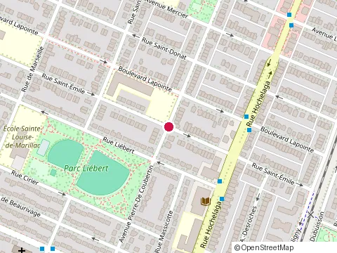 Location of Calfeutrage Bprs Inc at 2590 Rue Saint-Émile, Montréal