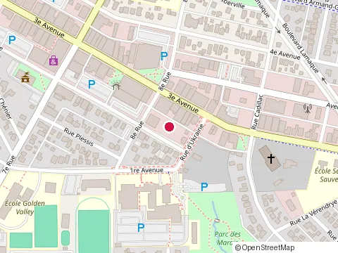 Location of Calypso at 1122 8E St, Val-d'Or