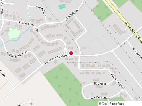 Location of Camarine at Po Box 40, Beaupré