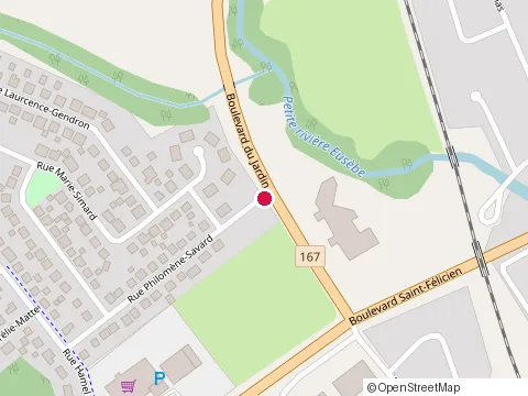 Location of Camping St-Félicien at 2206 Bd du Jardin, Saint-Félicien