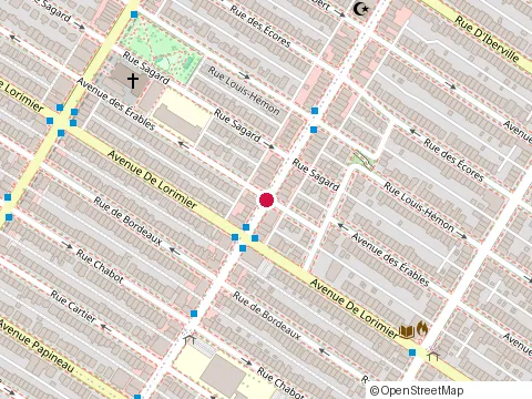 Location of Canada Fighting at 2127 Rue Bélanger, Montréal