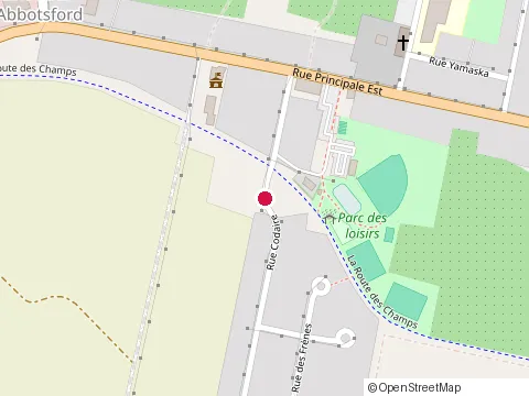 Location of Cantine aux Fritons Inc at 990 Principale E, Abbotsford