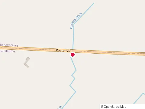Location of Cantine Bebette Enr at 625 route 143, Saint-Bonaventure