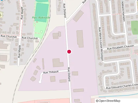 Location of Carle Ford at 901 Rue Dollard, Gatineau