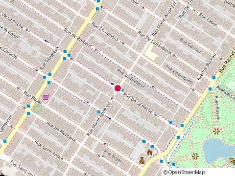 Location of Carlyle Construction at 4284 de la Roche St, Montréal