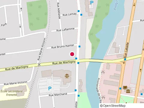 Location of Caron Schetagne, Avocates - Droit Familial, Médiation Familiale, Litiges Immobilier & Tal - Saint-Jérôme at 489 Rue Laviolette, Saint-Jérôme