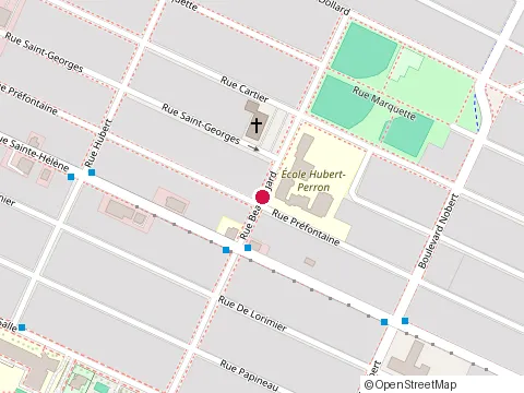 Location of Carrefour Point Tournant at 1111 Rue Beauregard, Longueuil