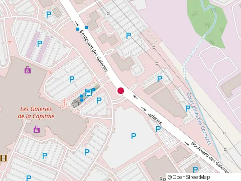 Location of Carrossier Chatel Inc at 4601 boulevard des Galeries, Québec