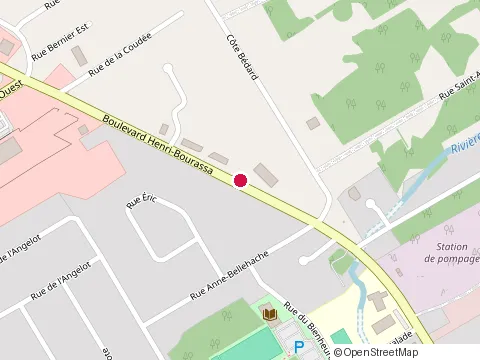 Location of Carrossier Procolor Charlesbourg at 20530 boulevard Henri-Bourassa, Québec