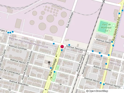 Location of Carrossier Procolor Montréal Est, Montréal