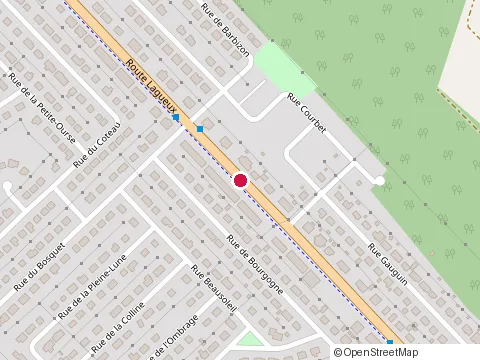 Location of Carrossier Procolor Saint-Étienne at 2691 Route Lagueux, Lévis