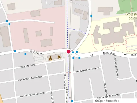 Location of Carrossier Procolor St-Jérôme at 501 Rue Filion, Saint-Jérôme