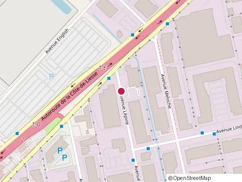 Location of Carstar Dorval-Gabriel Roubeiz at 691 avenue Lépine, Dorval