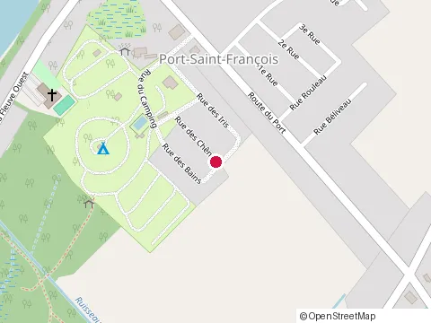 Location of Casa Das Tias at 2845 du Camping, Nicolet