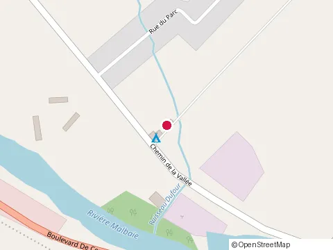 Location of Casse Croute des Chutes at 498 chemin de la Vallee, La Malbaie