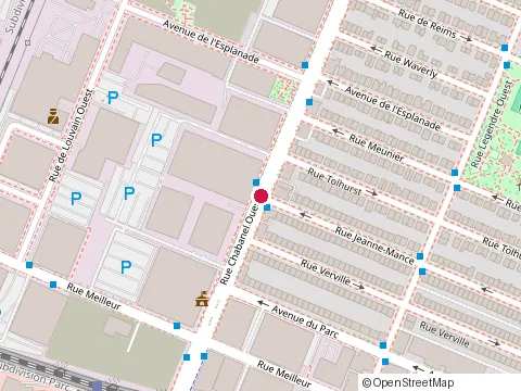 Location of Casse Ta Croûte at 555 Rue Chabanel O Suite R-06B, Montréal