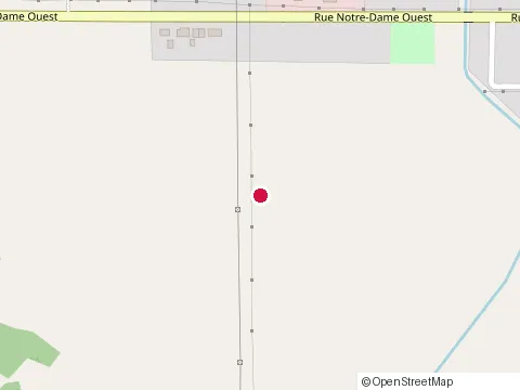 Location of Casse-Croute Bournival at 23 Rue Notre-Dame E, Lorrainville