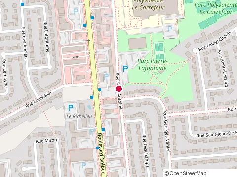 Location of Casse-Croute Chez Mikes at 178 Rue Saint-Antoine, Gatineau