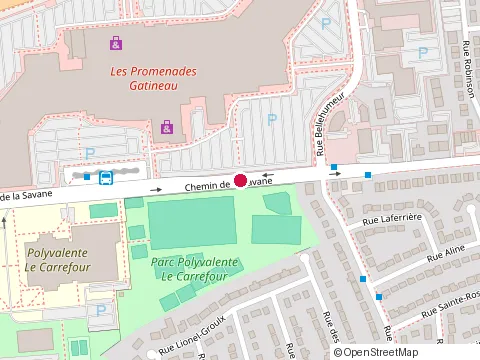 Location of Casse-Croute Chez Rosaire at 99 Ch de la Savane, Gatineau