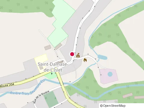 Location of Casse-Croute Chez Ti-Ben at 201 Route 104, Saint-Damase-des-Aulnaies