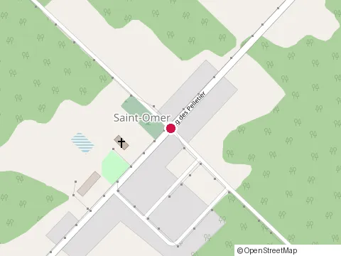 Location of Casse-Croute de la Mer Enr at 221 132 Rte Rr 1, Saint-Omer