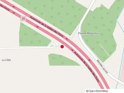 Location of Casse-Croute St-Alexandre Enr at 1310 Rang Grande Ligne Rr 1, Saint-Alexandre-d'Iberville