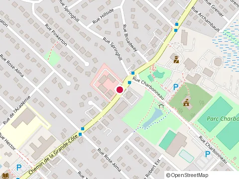 Location of Ceime at 395B Chem. de la Grande-Côte, Rosemère