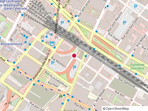 Location of Centech Montfort at 400 Rue Montfort, Montréal