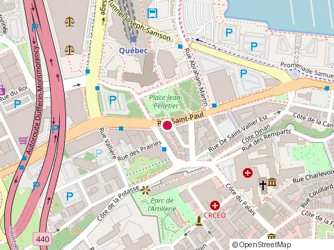 Location of Center Lotus d'Or - Yoga & Ayurvéda at 13 Ruelle de l'Ancien-Chantier, Québec
