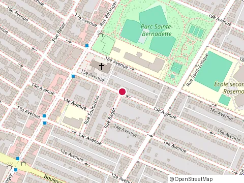 Location of Centre au Puits at 3505 Bagot, Montral