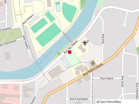 Location of Centre Chateau Logue at 12 Rue Comeau, Maniwaki