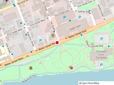 Location of John Cleary - Bmo Nesbitt Burns at 55 Water St W Unit 100, Cornwall